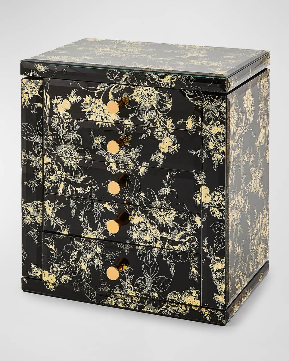 Twilight Toile Jewelry Armoire